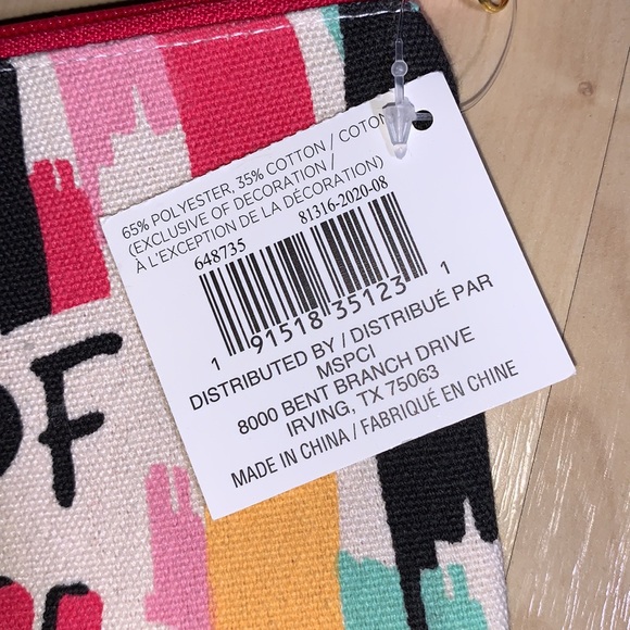 Crafty Person’s Canvas Tote Bag and Matching Zip Pouch - Picture 6 of 8